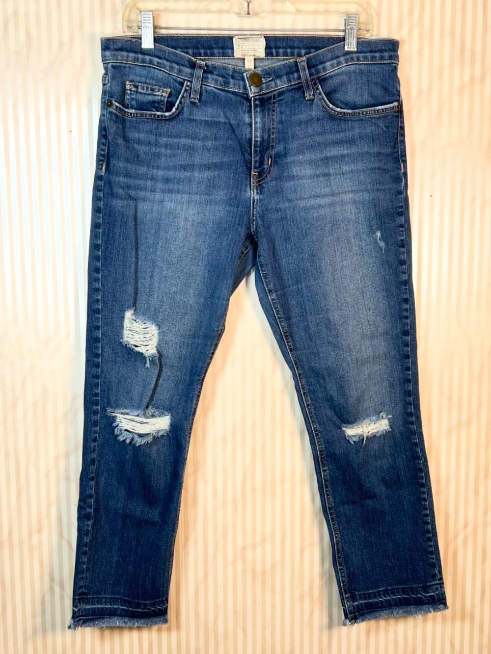 Current Elliott SZ 31 The Cropped Straight Jean